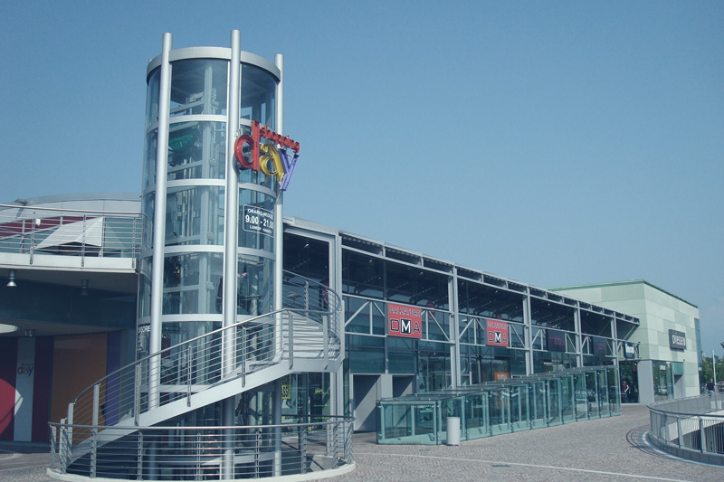 Vista esterna, Centro Commerciale Shopping Day, Castelfranco Veneto
